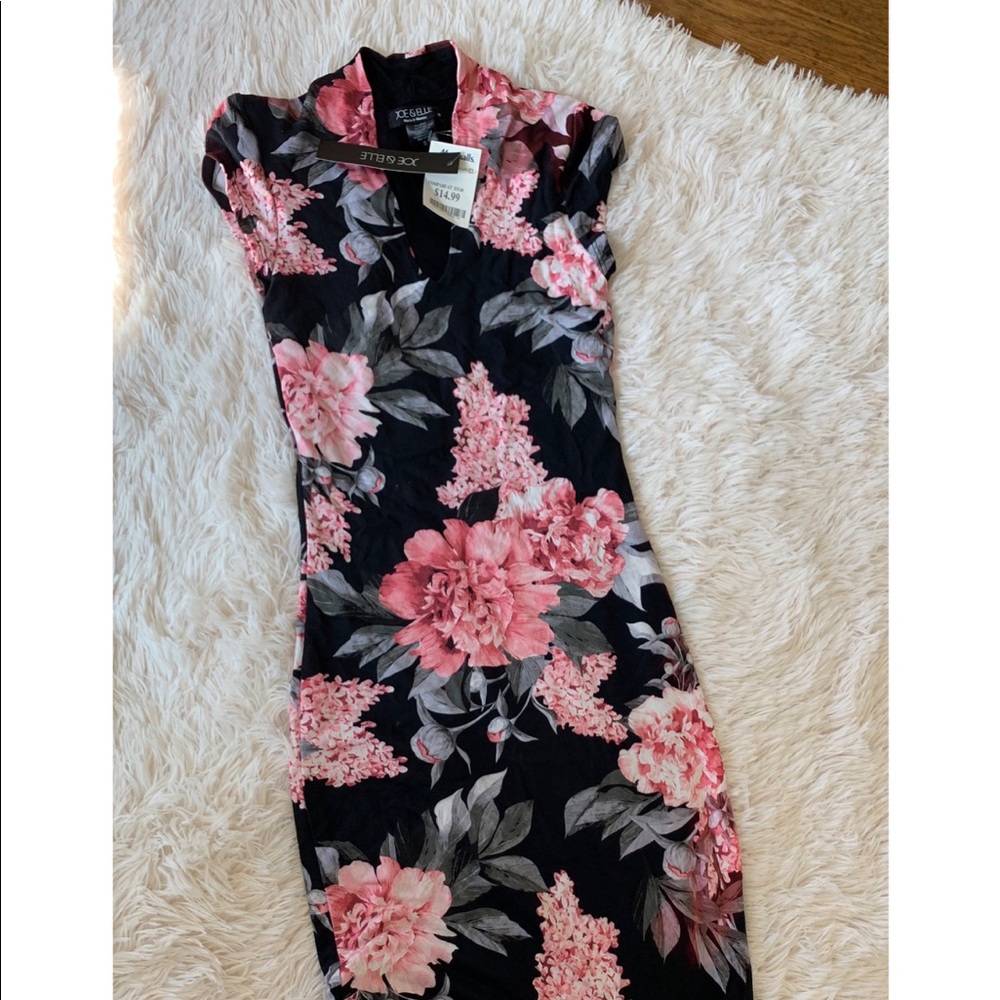 Floral midi dress